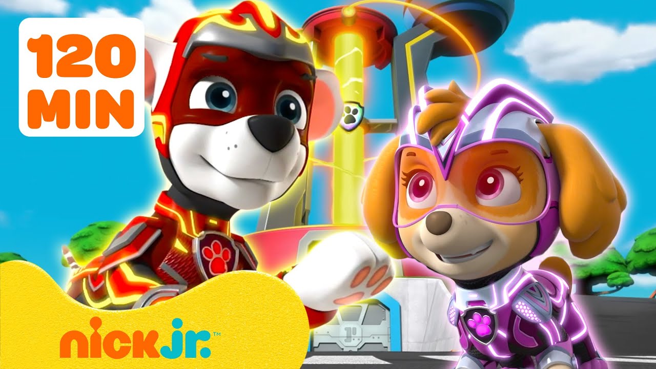 Psi Patrol | Kompilacja scen z nowych odcinków Psiego Patrolu! Wystąpią Skye i Marshall | Nick Jr.