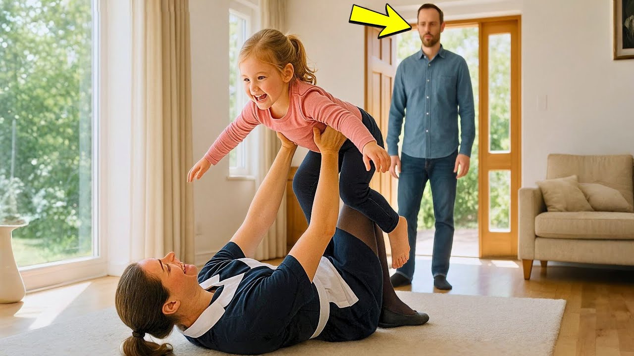 A FILHA DO MILIONÁRIO NUNCA TINHA ANDADO — ATÉ QUE ELE PEGOU A BABÁ NO FLAGRA FAZENDO ALGO INCRÍVEL