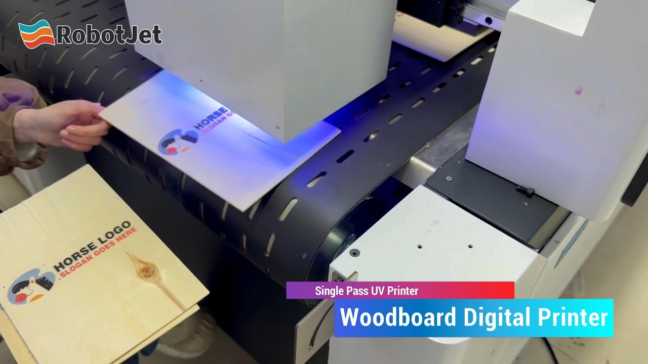 Woodboard Digital Printing Machine, Single Pass UV Printer