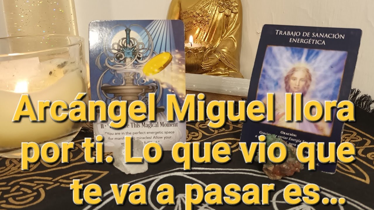SAN MIGUEL TE RUEGA ESCUCHES SU MENSAJE 💙💫 #tarot 
