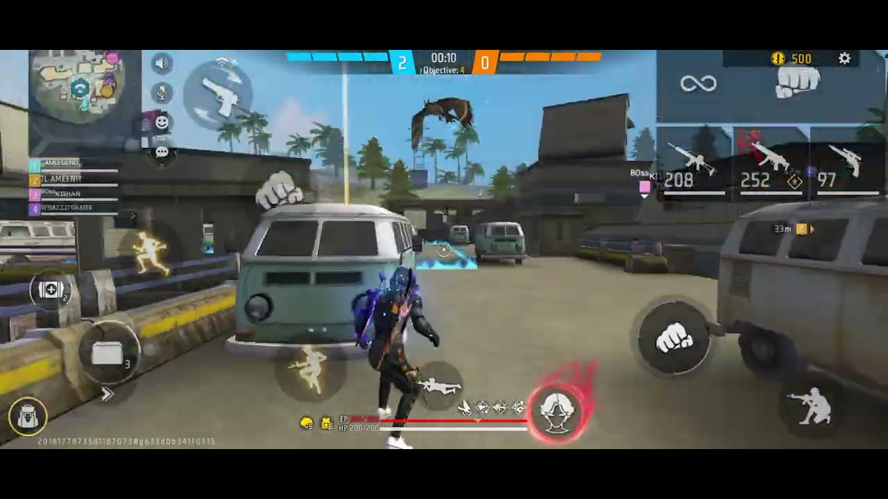 Free fire new cs rank full gameplay hard #newcsrankpush #headshot #funny 
