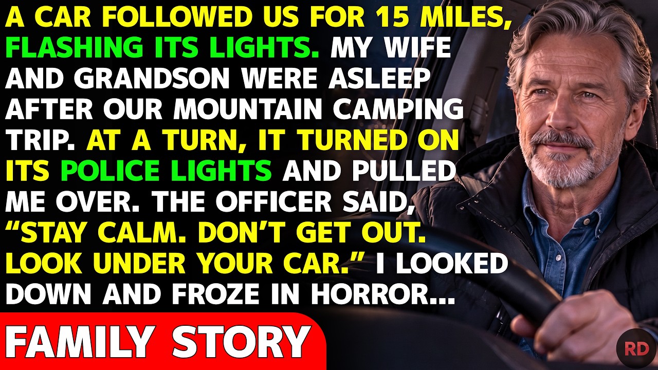 A Police Car Followed Me For 15 Miles Flashing Its Lights&hellip; Then The Officer Told Me To Look Under