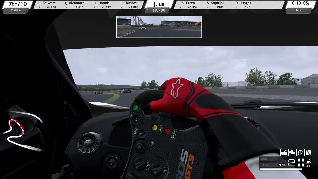 IM ANGRY! Another setup that doesn't work! RaceRoom Racing (Nürburgring) daily race McLaren 650S GT3