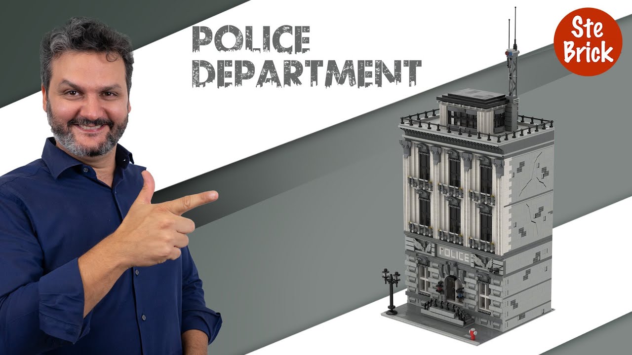Police Department - LEGO MOC by SteBrick