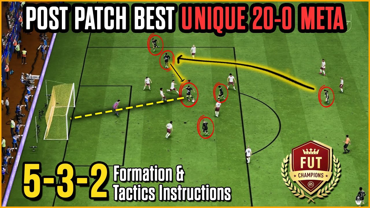 532 is absolutely the BEST 5 back META now! 5-3-2 20-0 tactics & instructions for FC24 #eafc24
