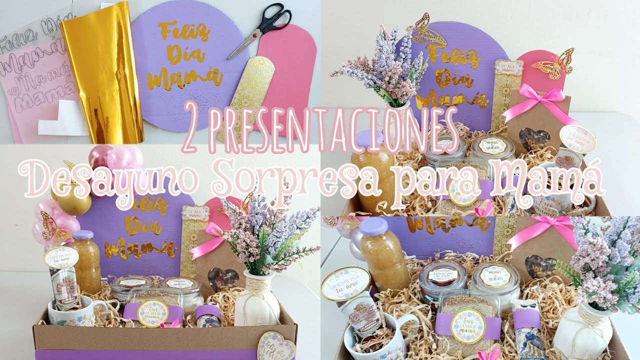Desayuno Sorpresa para el día de las madres* Desayuno Sorpresa para Mamá* Idea de regalo para Mamá