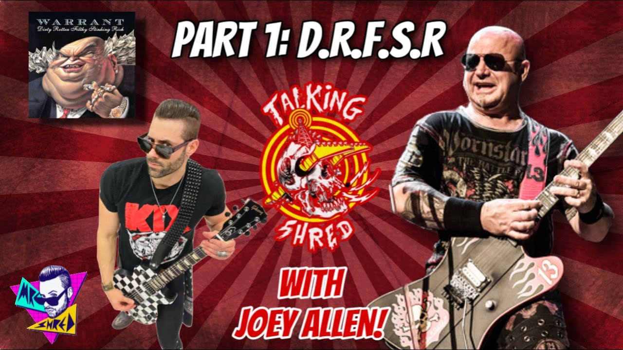 Talking Shred с Джоуи Алленом ~ Кто ДЕЙСТВИТЕЛЬНО написал гитарные соло для альбомов WARRANTS! Ча...