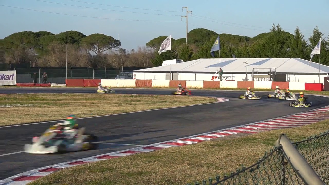 WSK Super Master Series, OK Category first lap, La Conca