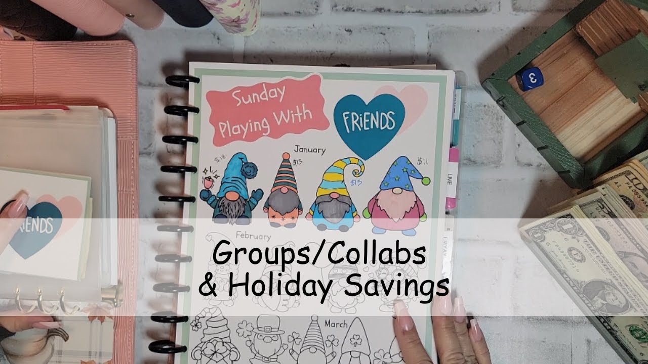 Group Plays and Collabs | Having Fun Saving Money #money #cashstuffing