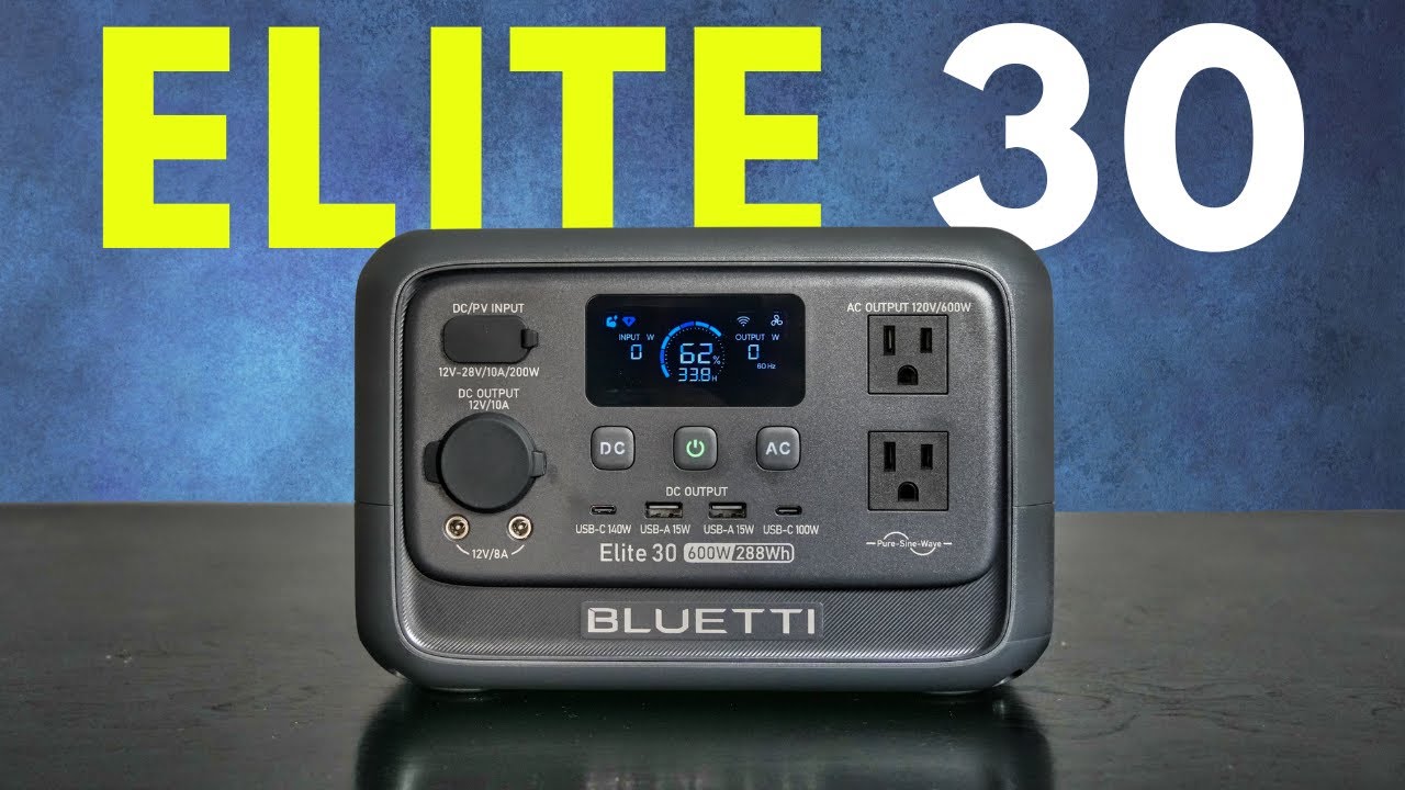 Обзор Bluetti Elite 30 V2 | Маленький, но удивительно полезный