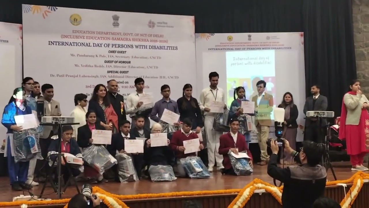 Priya awarded by Worthy Secretary (Education) and Respected Director of Education 