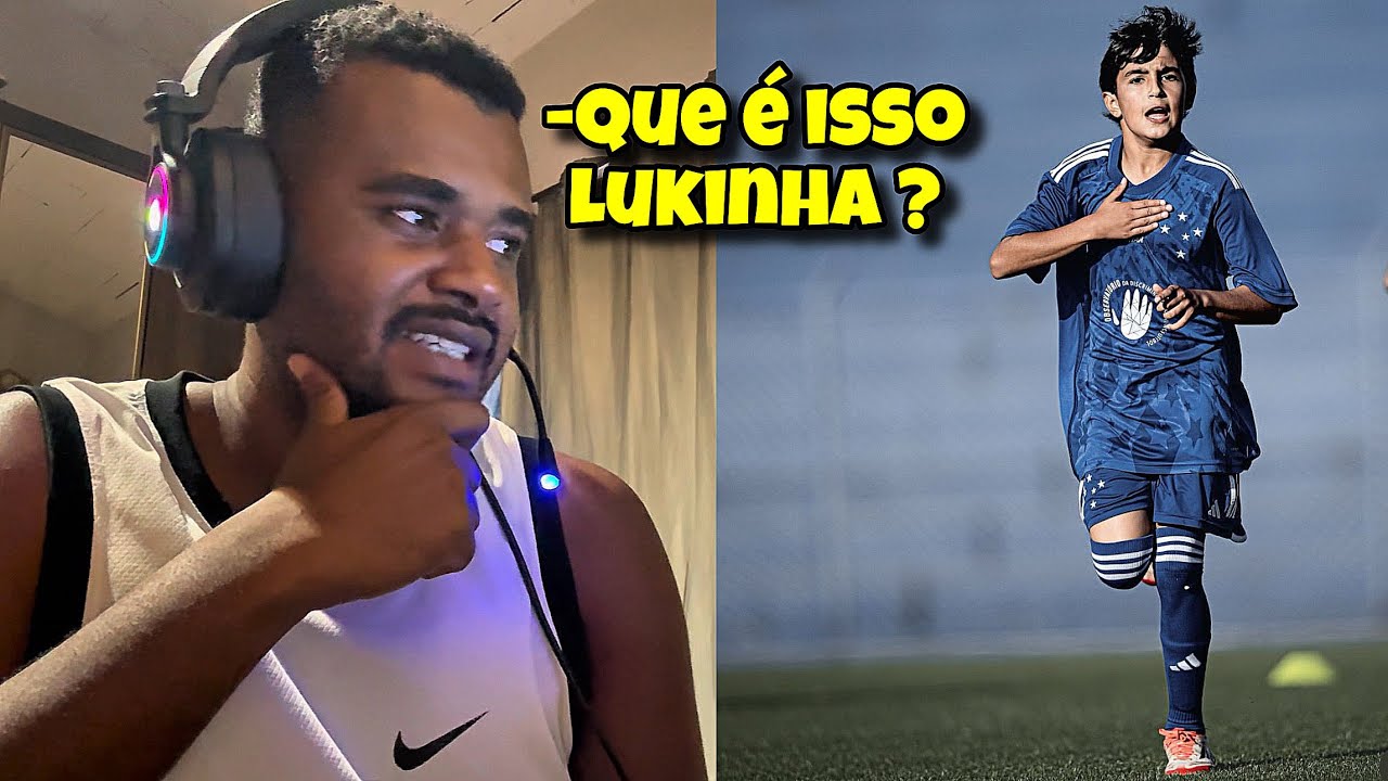 Lukinha fez Dois Gola&ccedil;os jogando na base do Cruzeiro 😱
