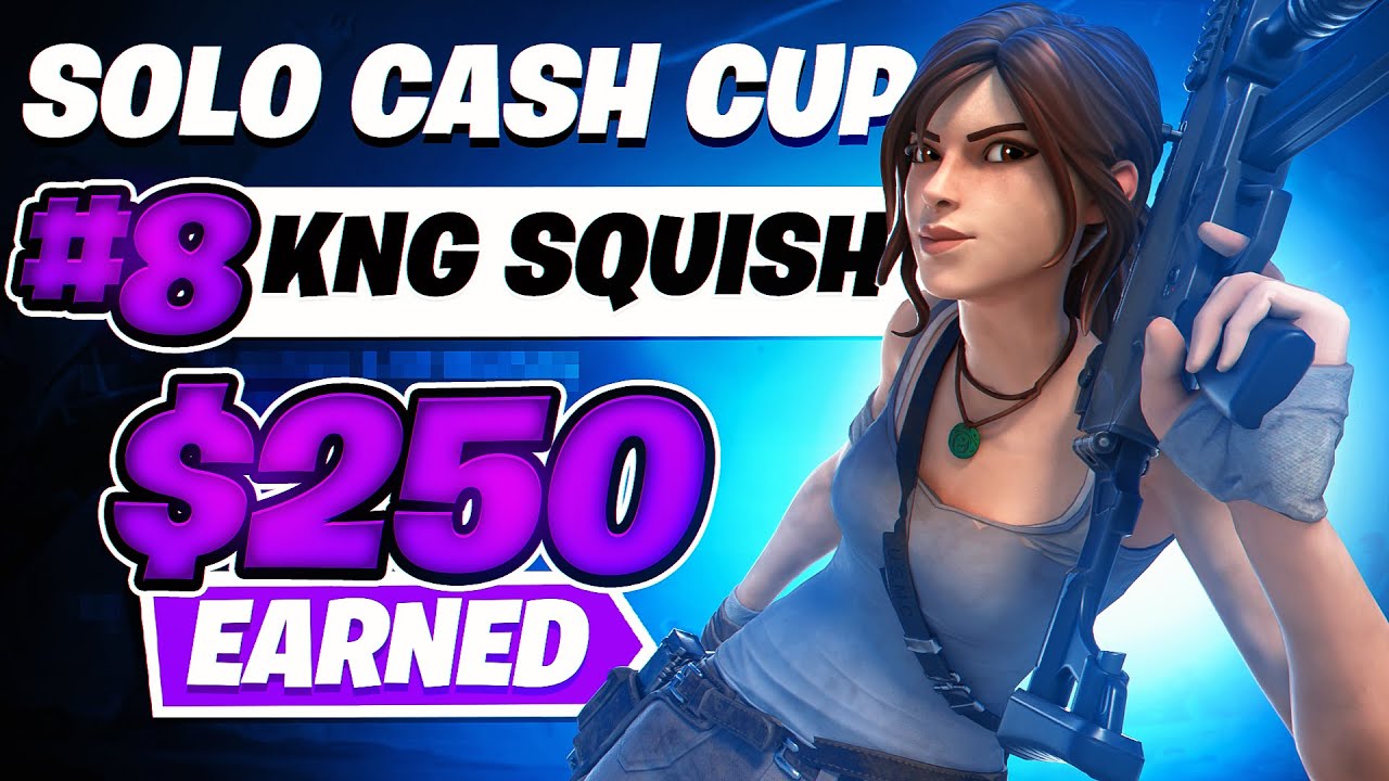 How I Placed 8th in the Solo Cash Cup 🏆 (Fortnite Tournament)