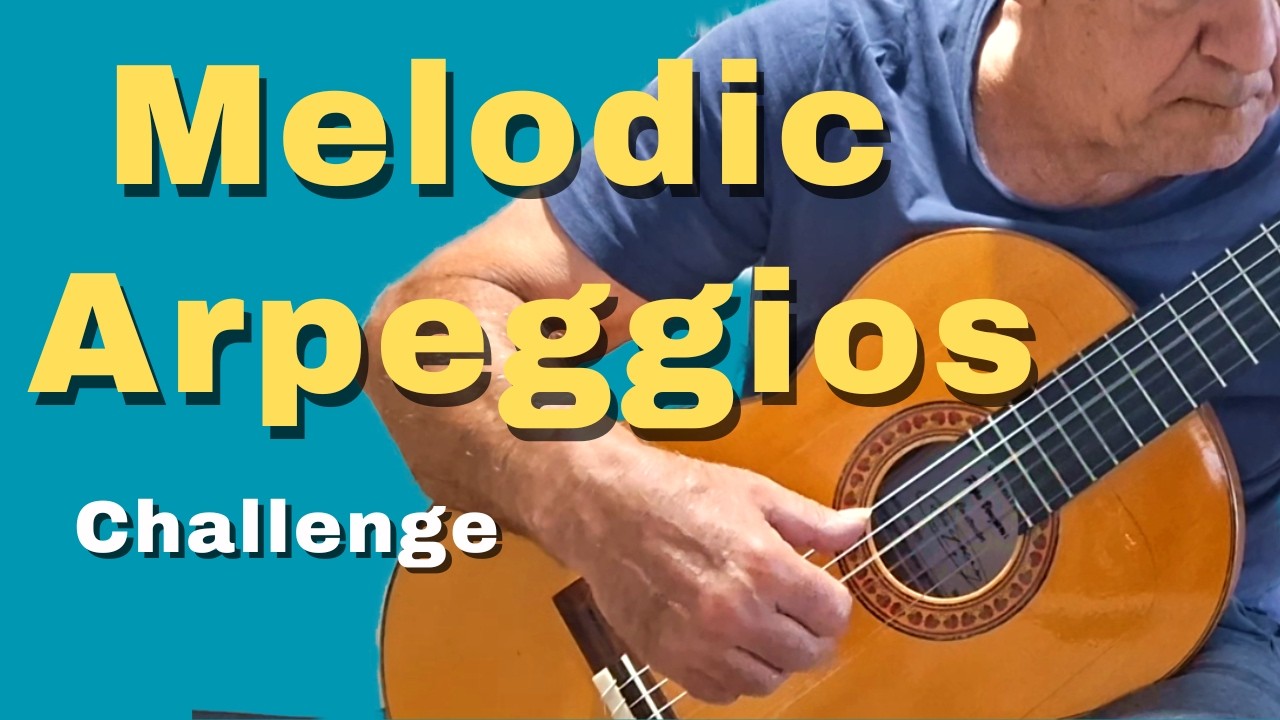 Melodic Arpeggio Challenge – Right‑Hand Technique with TAB