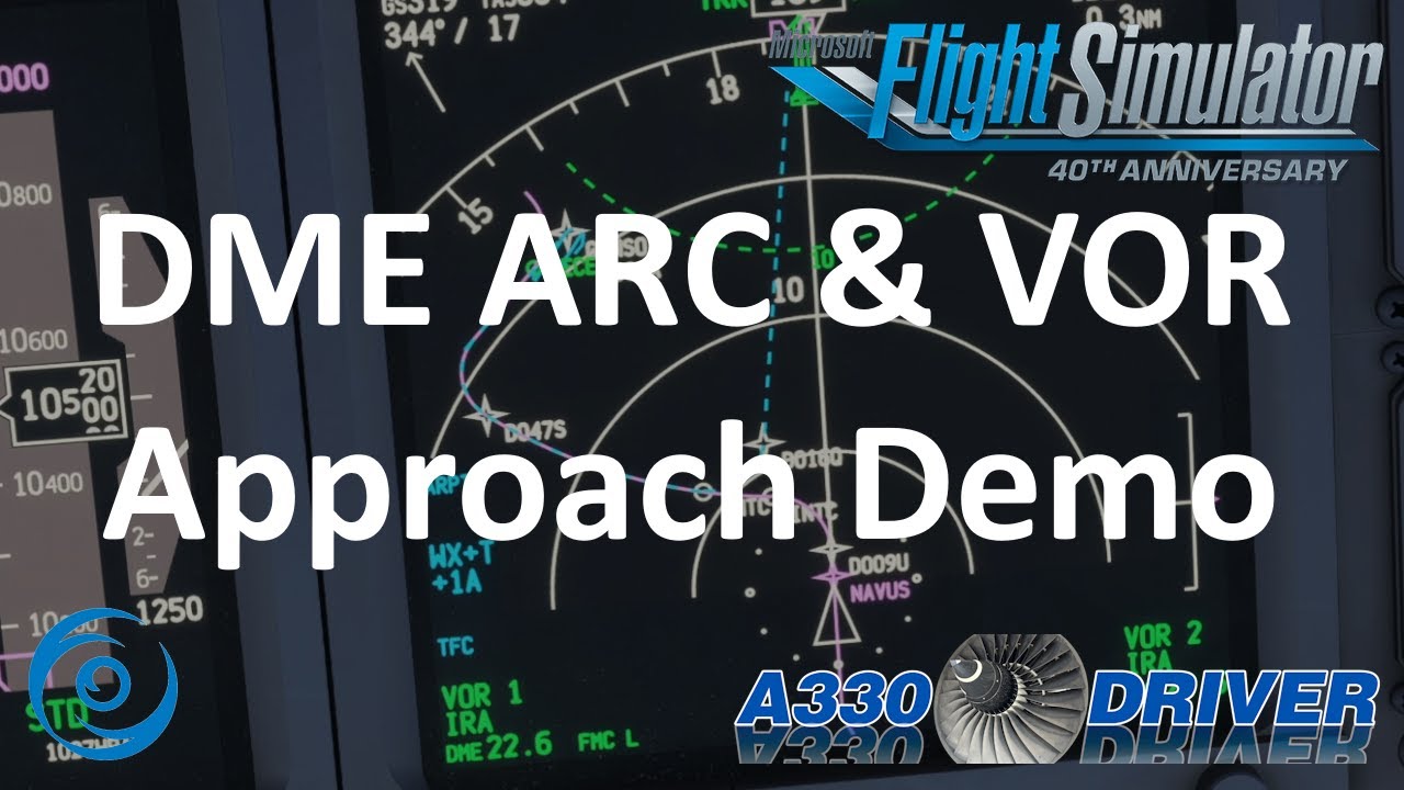 PMDGs new UPDATE: Navigation Capabilities in Action: Double DME Arc & VOR Approach | Real 737 Pilot