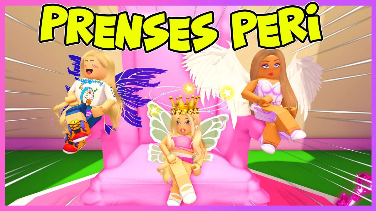 PRENSES PERİ OLDUK VE ZORLUKLARI YENDİK 💖 ROBLOX KÜBRA NİSA HAN KANAL