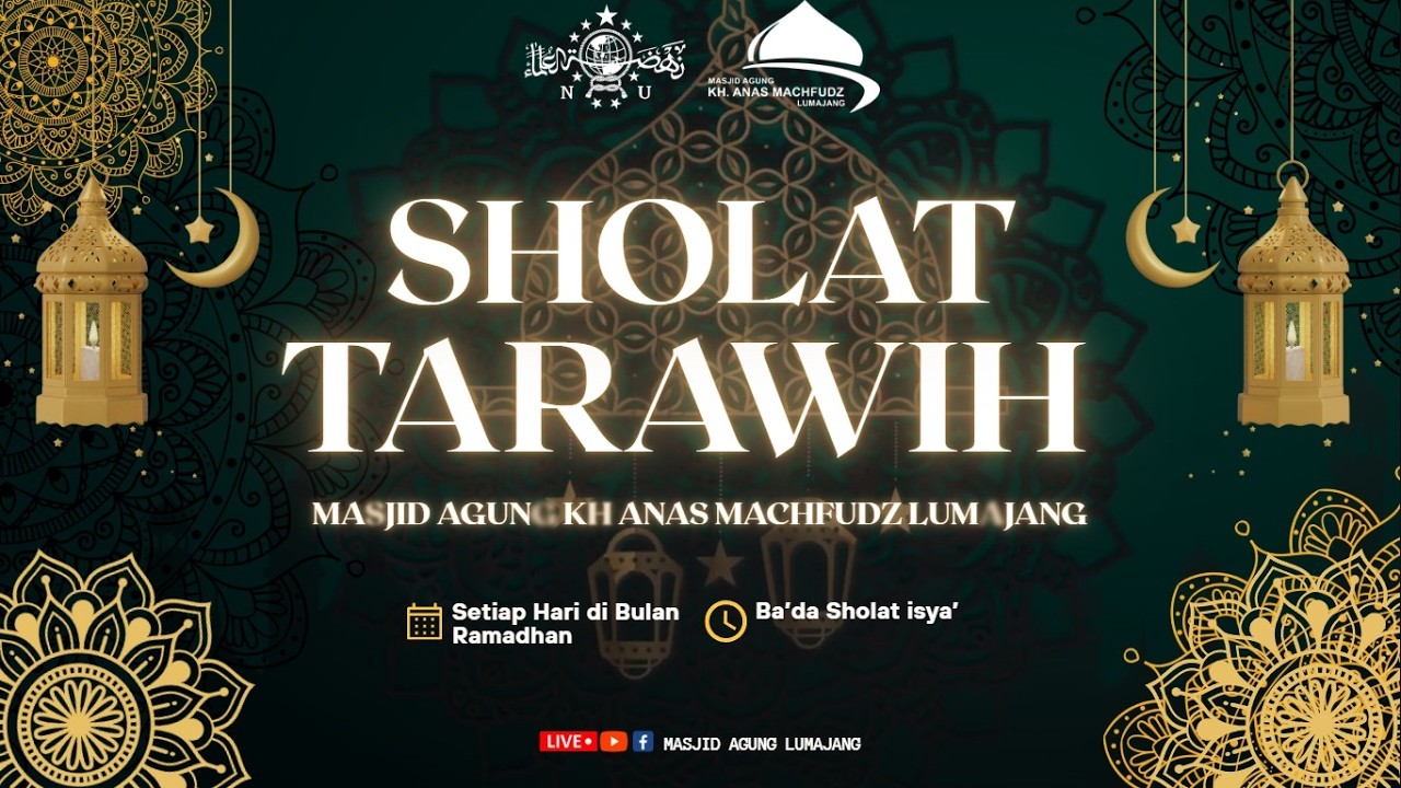Shalat Tarawih Imam :  Ustad Juari Hadi Susanto | 13 MARET 2026