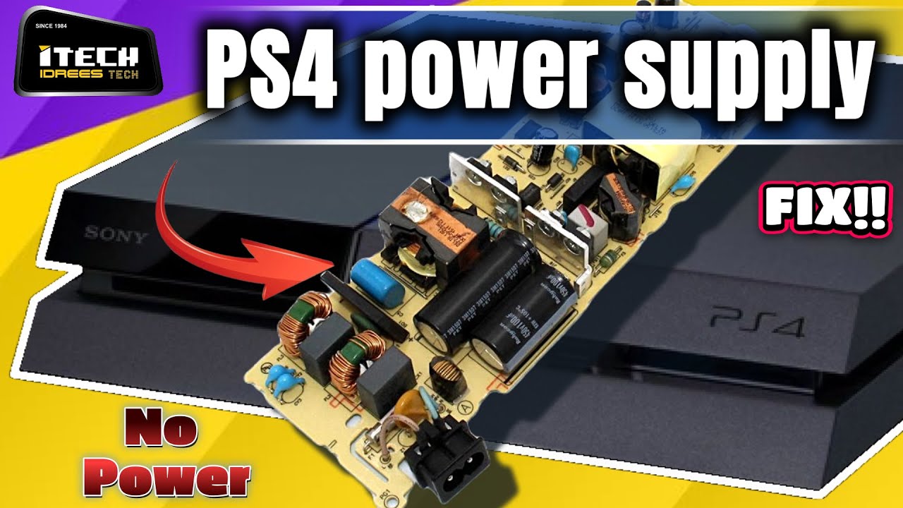 PS4 power supply fix- Possible Causes