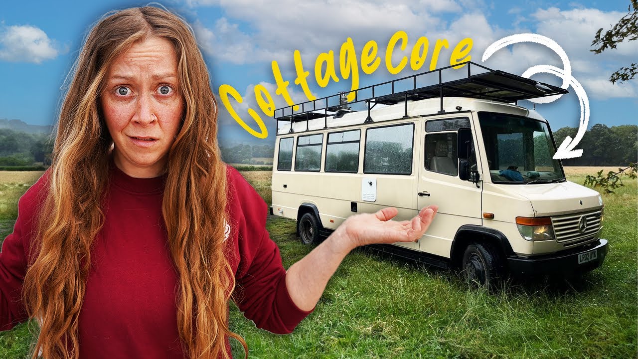 A Day in the Life with Solo Female Vanlifer: Is Cottage Core Bus Life REALLY that Perfect?