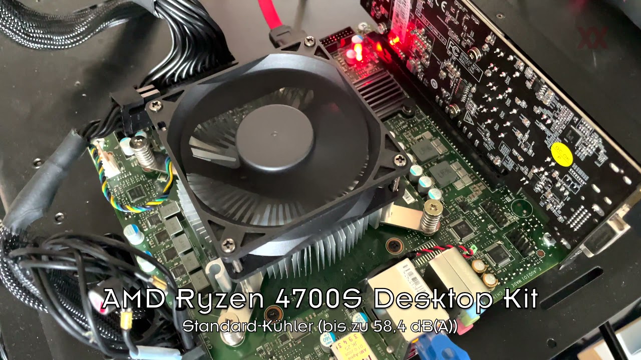 AMD Ryzen 4700S Desktop Kit - Lautst&auml;rke