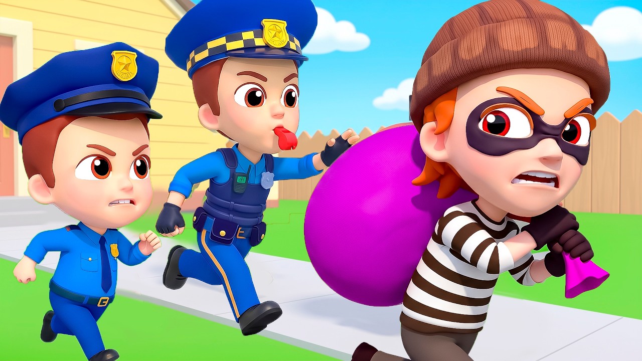 Police Rescue Team. Wee-woo | Kids Songs by Nomad Kids Cartoon