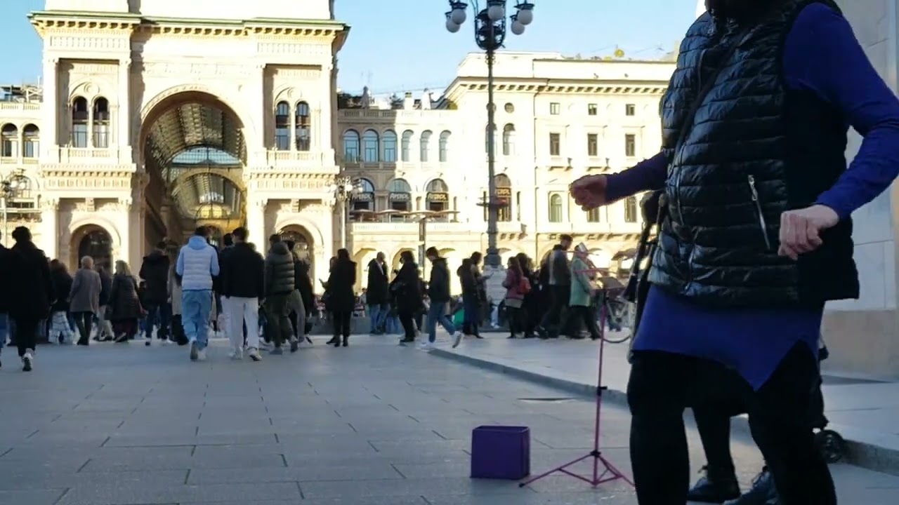 Musician in Duomo Square