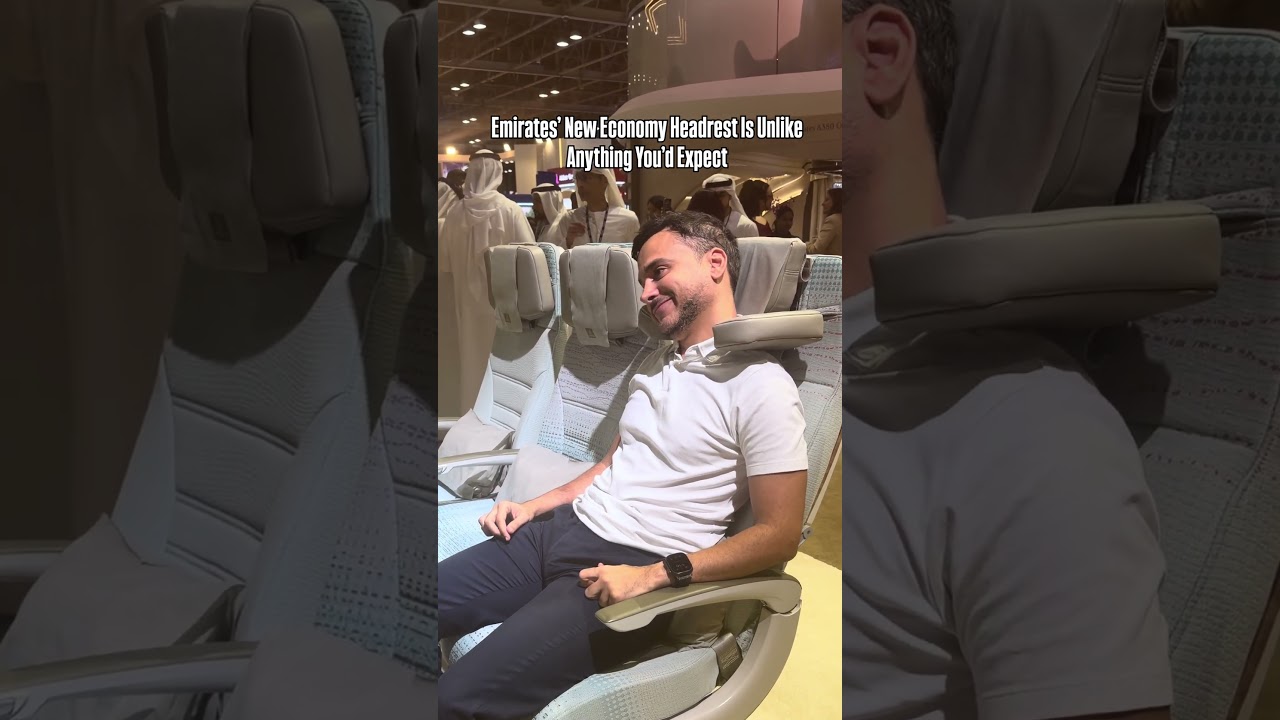 Emirates&rsquo; New Economy Headrest Is Unlike Anything You&rsquo;d Expect