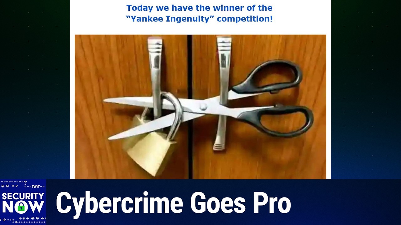Least Privilege - Cybercrime Goes Pro