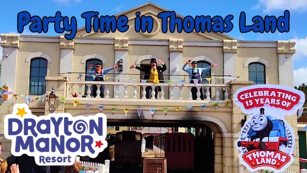 Party Time in Thomas Land Show Thomas Land's 15th Anniversary 2023 at Drayton Manor Resort