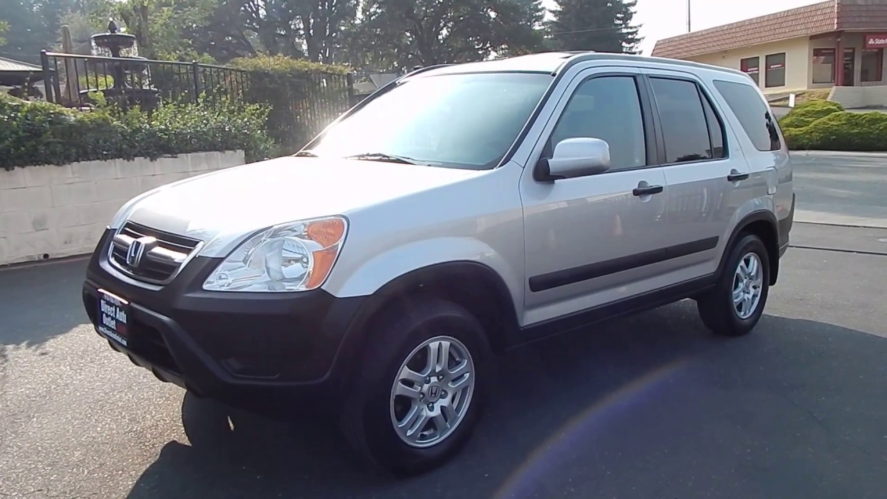 2002 Honda CRV 4X4 video overview and walk around.