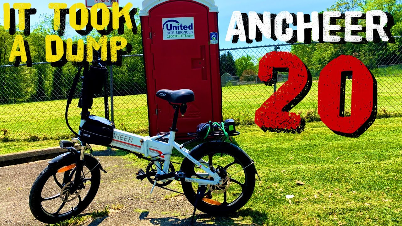 Ancheer 20 EBIKE Range Test Breakdown Disaster #ebike