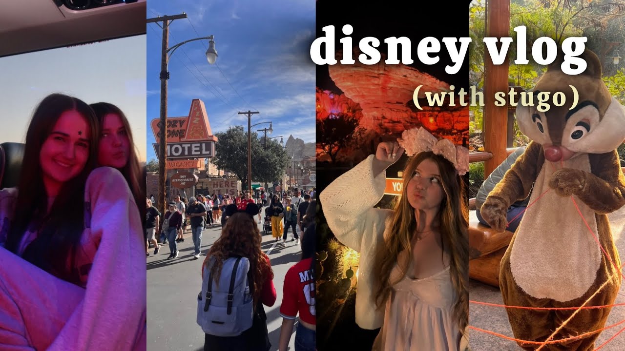 disneyland vlog✨🏰 | fun rides, experiences and food with student government!!
