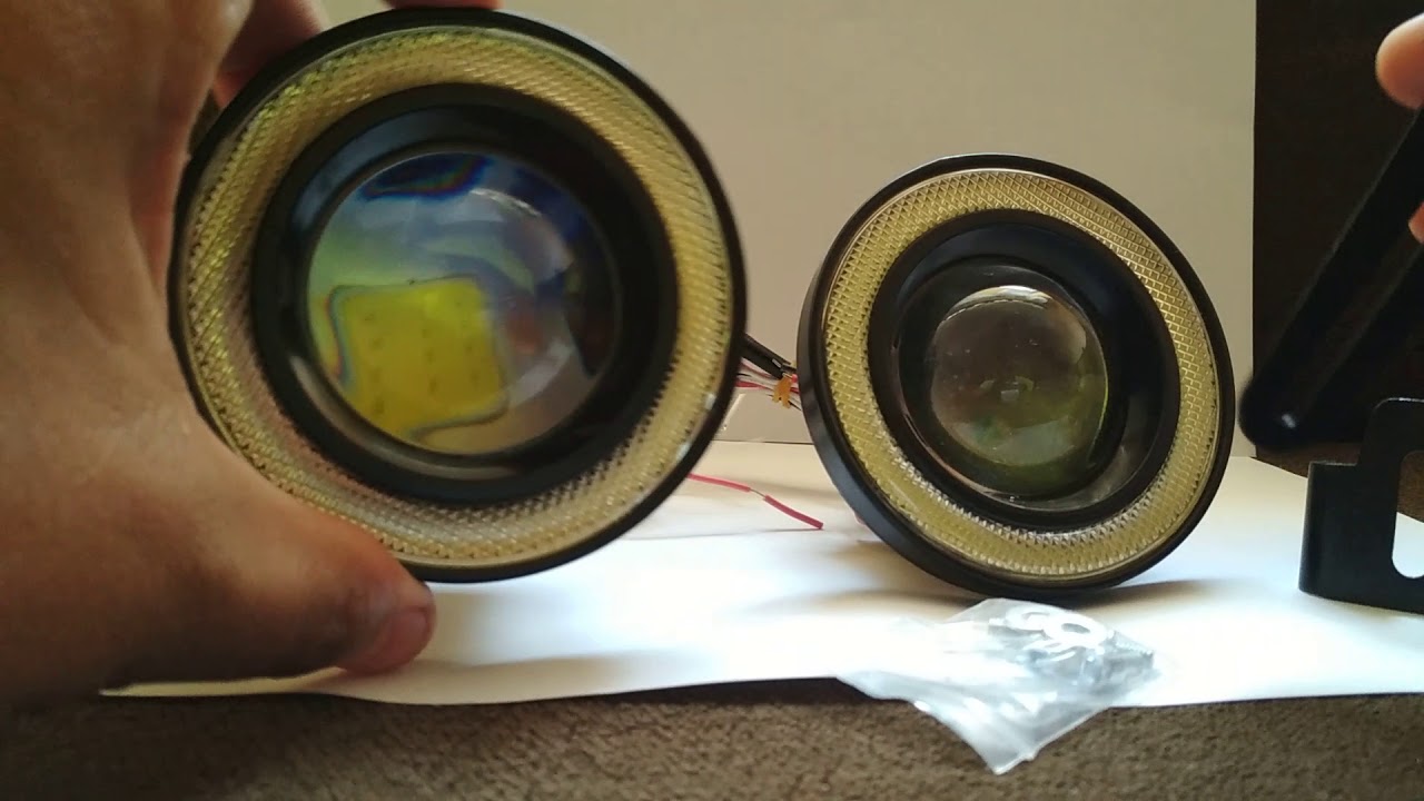 Światła do jazdy dziennej LED DRL + HALOGEN LED 2w1