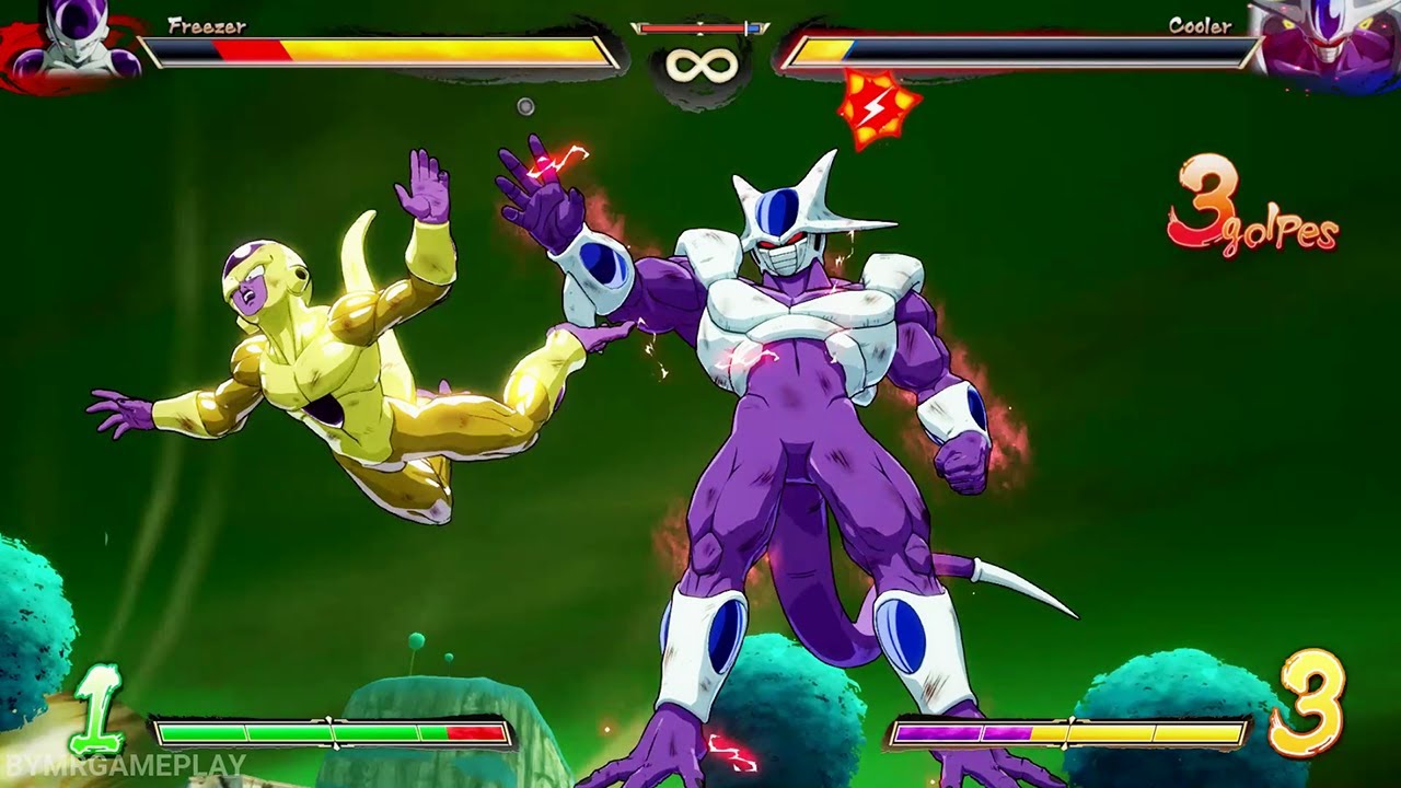 Dragon Ball FighterZ Freezer vs Cooler
