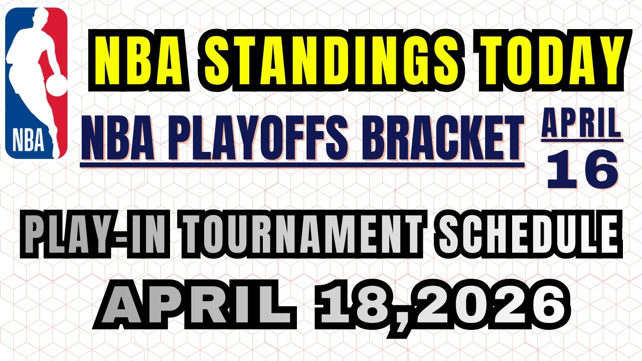 Турнирная таблица НБА на сегодня | Плей-офф 16 апреля 2026 г. | Фотосетка плей-офф | Расписание Н...
