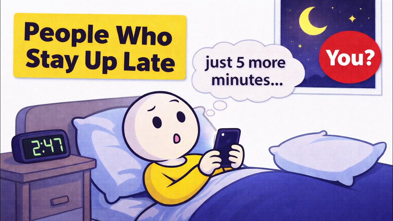 People Who Stay Up Late And Hate Mornings | NIGHT OWLS