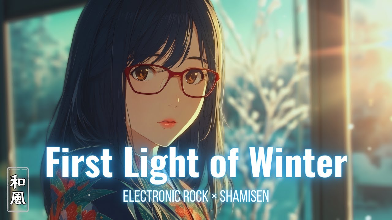 【EN Vocal Playlist】First Light of Winter | Electronic Rock × Shamisen × Anime Aesthetic