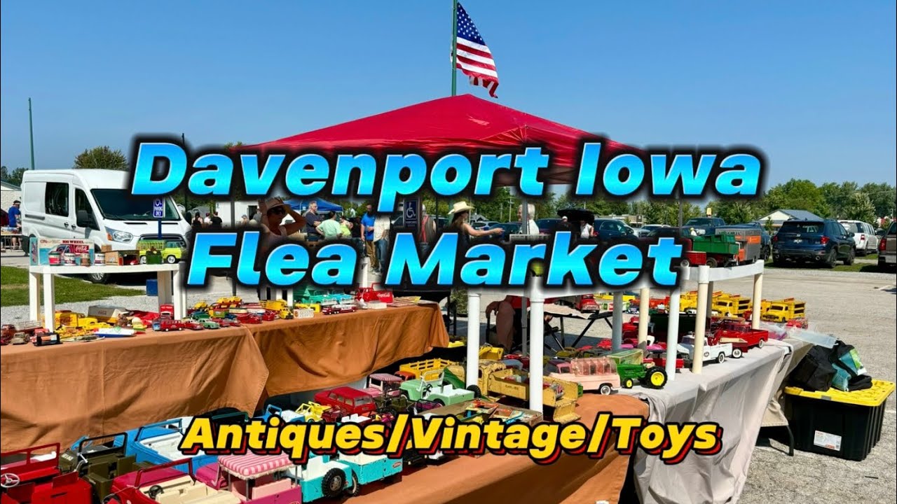 Davenport Iowa Flea Market - Antiques/Vintage/Toys