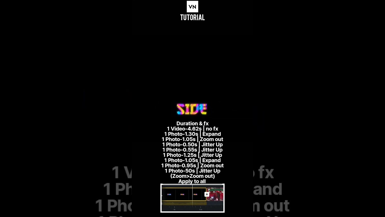💥🔥Darkside Photo beat sync tutorial|Vn editor photo beat sync tutorial|Photo reels tutorial.#shorts