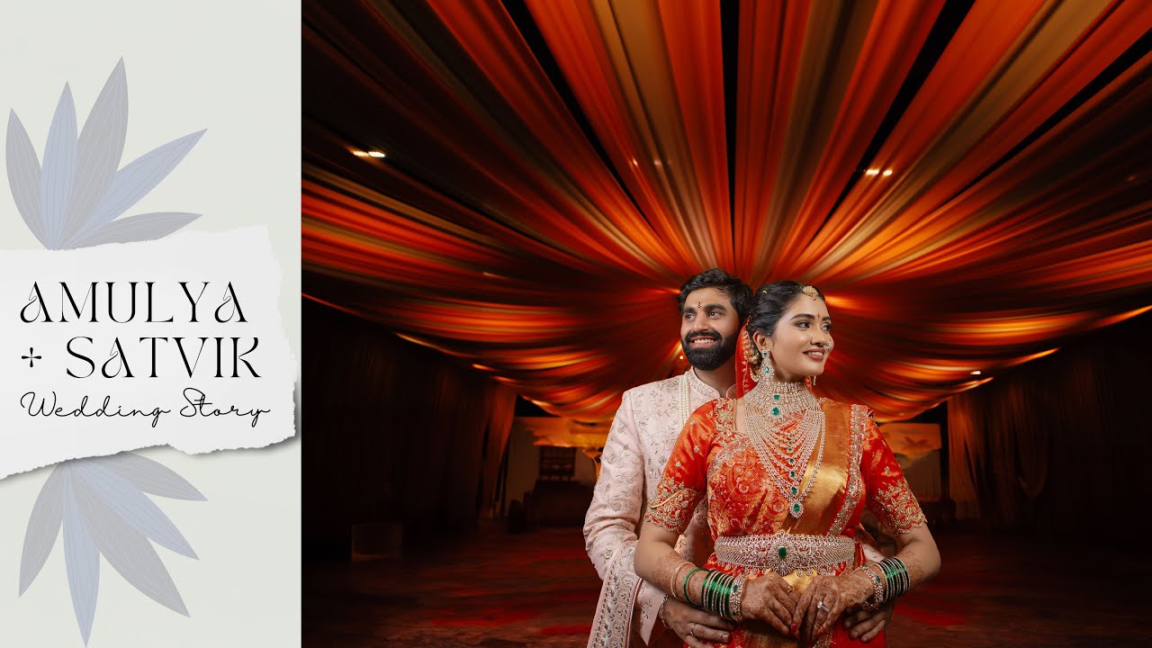 AMULYA + SATVIK WEDDING HIGHLIGHTS  I 4K I Promo | karras photography | 2024