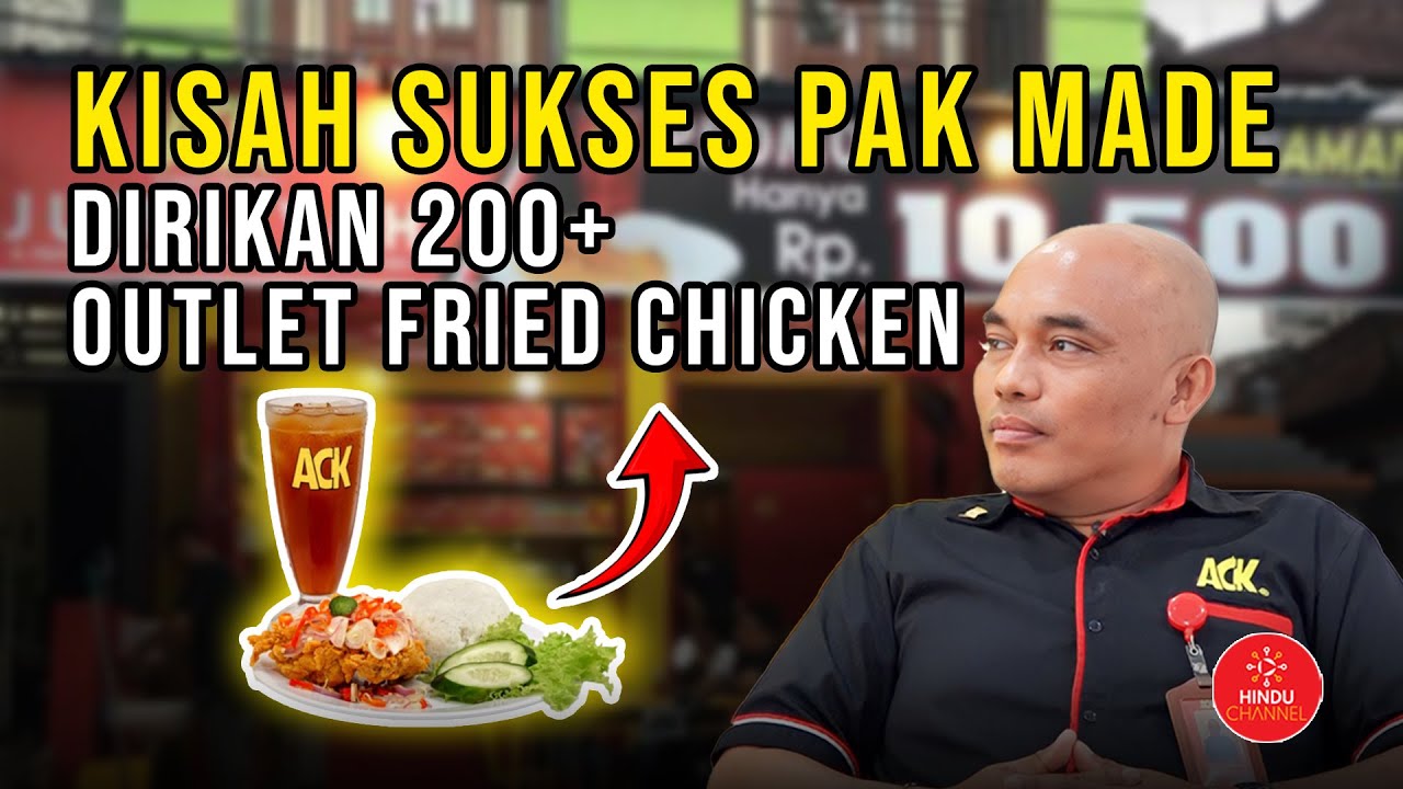 DULU JADI TUKANG PERAWATAN MESIN KINI JADI PENGUSAHA HEBAT DI BALI❗