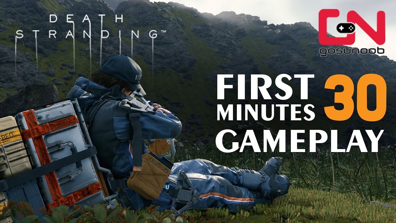 Death Stranding First 30 Minutes Gameplay