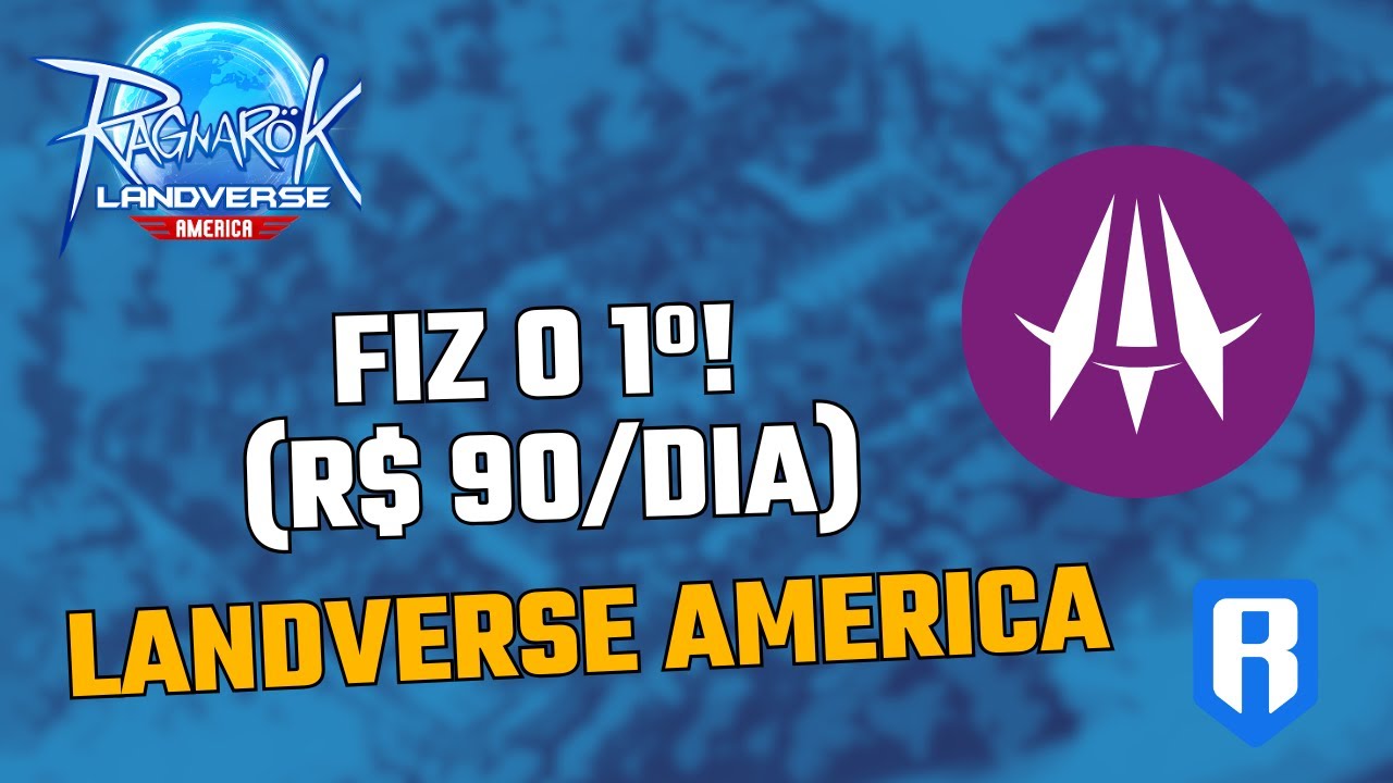 Fiz meu primeiro Adam Token! Vale a pena? Farmando R$ 90 por dia no Ragnarok Landverse America