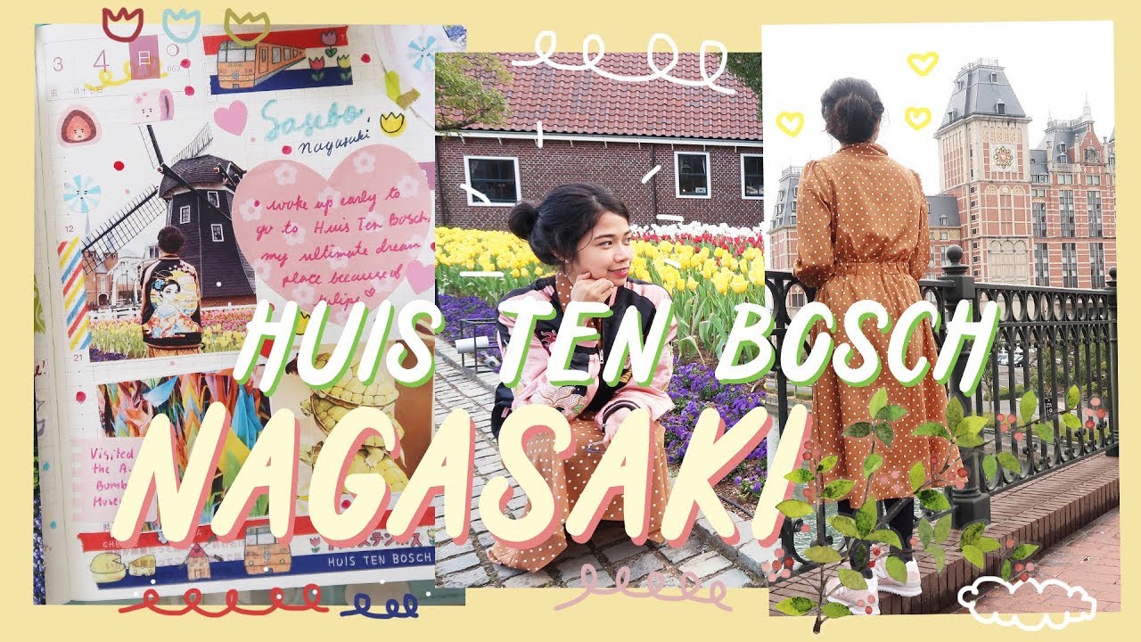 Japan Travel Vlog 2: Nagasaki Atomic Bomb Museum + Huis Ten Bosch + Hobonichi With Me 🌈