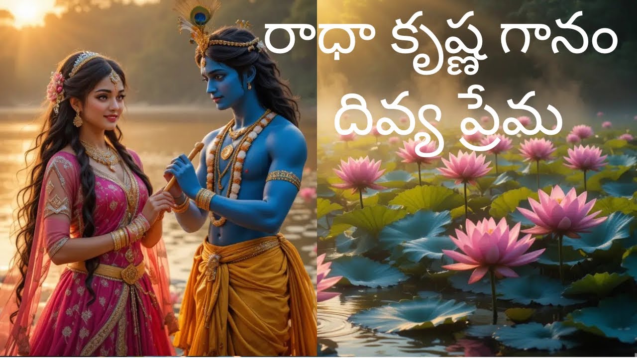 రాధా కృష్ణ ప్రేమ గీతం – భక్తి & ప్రేమతో నిండిన దివ్య గానం