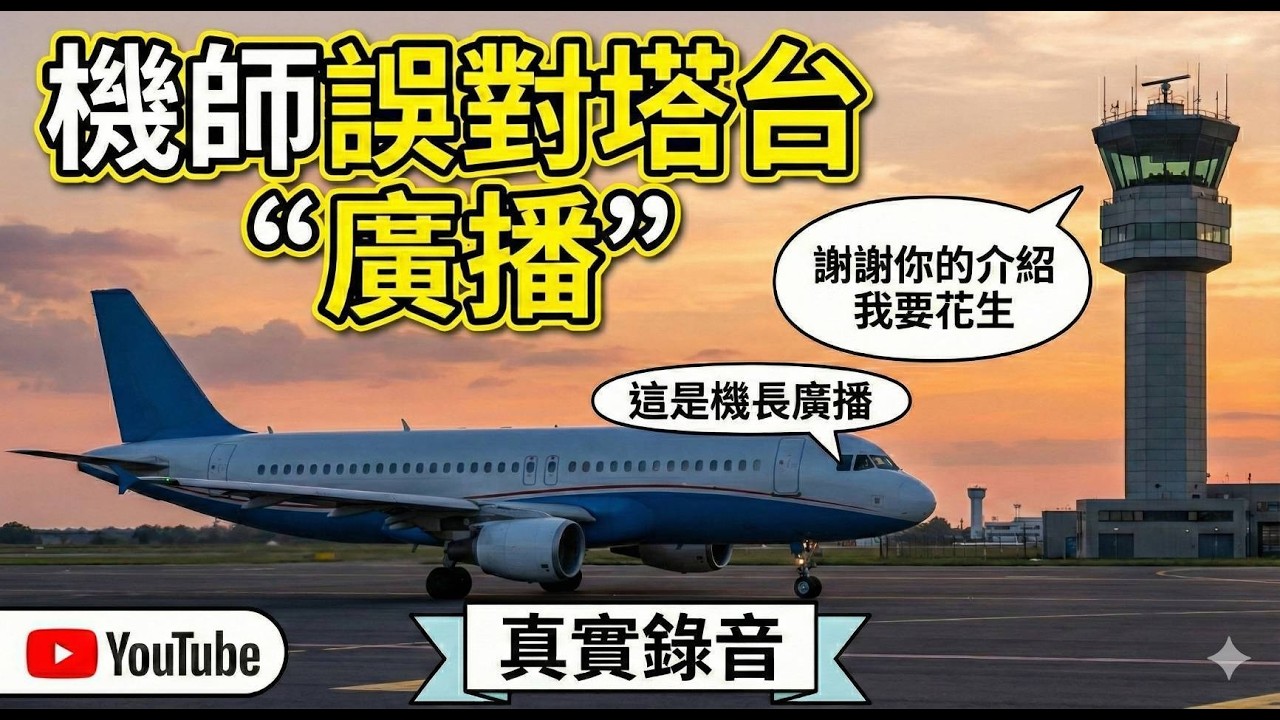 [ATC錄音]那些誤在頻道上廣播的機師們，這可能是他們這輩子最尷尬的一刻了！