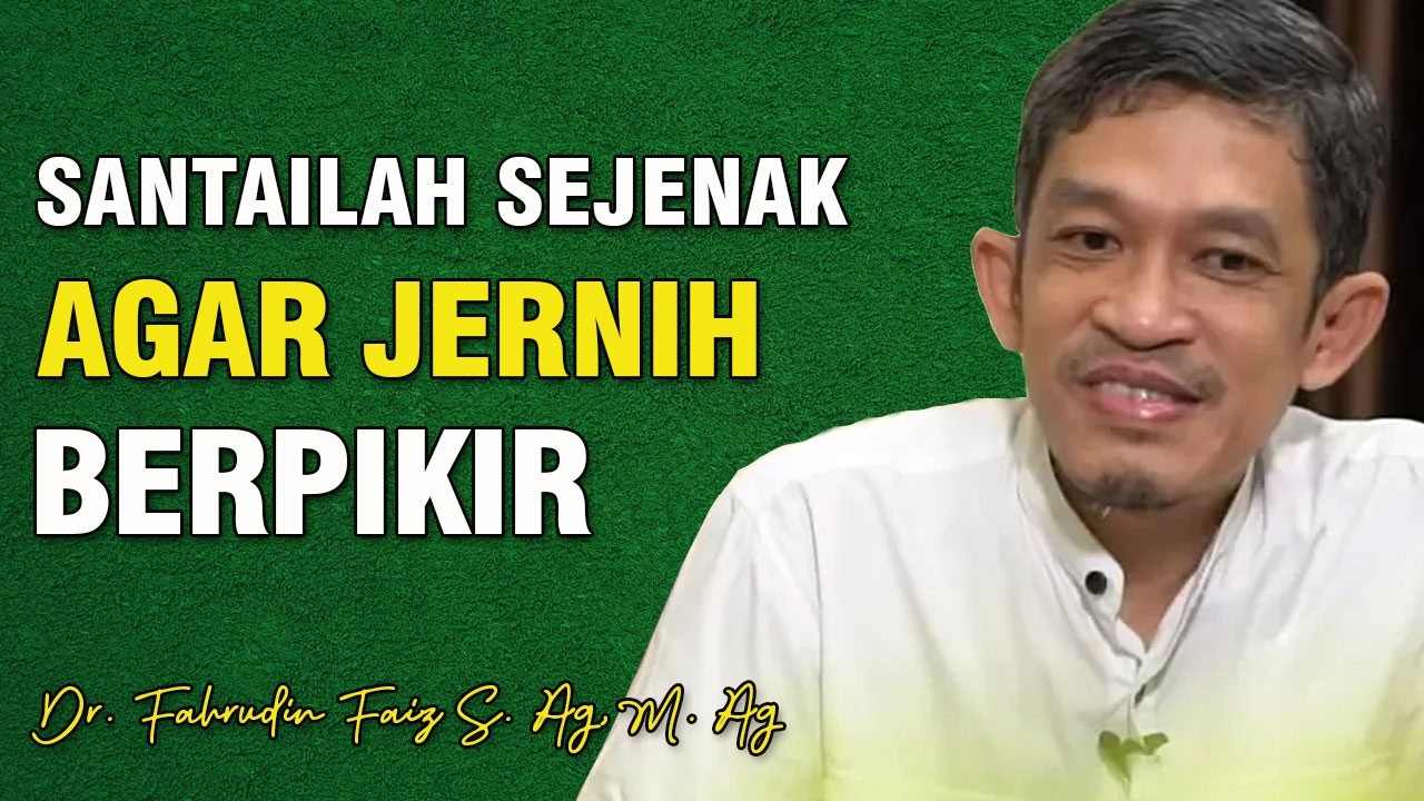 Mau Sukses, Jangan Menolak Proses | Dr. H. Fahruddin Faiz, S.Ag M.Ag | Channel Ngaji Filsafat
