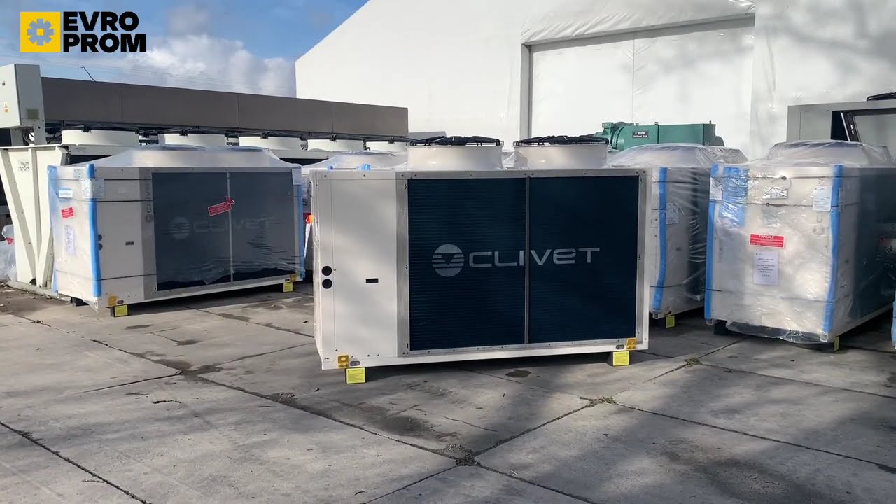 CLIVET WSAT XEE 402 | 101 kW Air-Cooled Chiller | Single-Circuit | R410A | Scroll | 2025