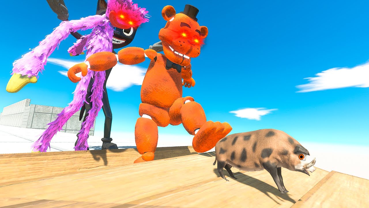 RUN FAST and ESCAPE from the FURIOUS MONSTERS - Animal Revolt Battle Simulator