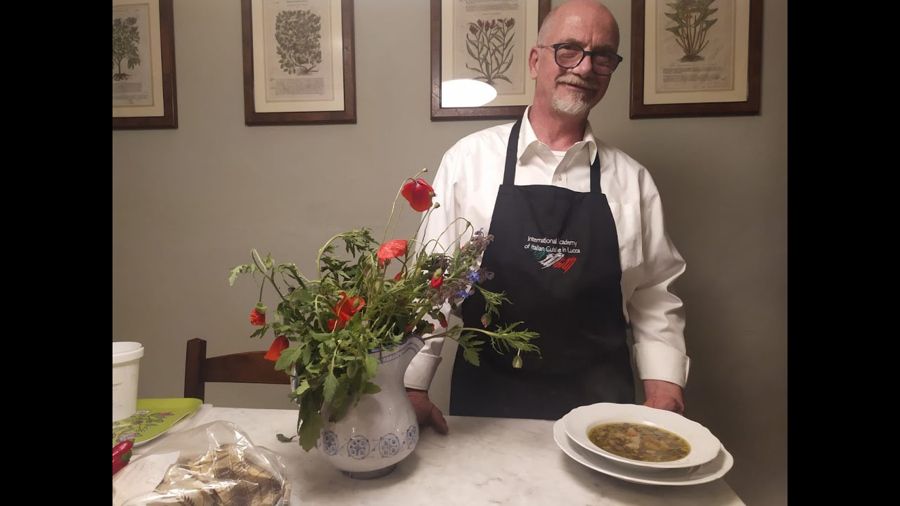 Italian Cuisine Lucca, Chef Gianluca Pardini presents Garmugia Soup – English version